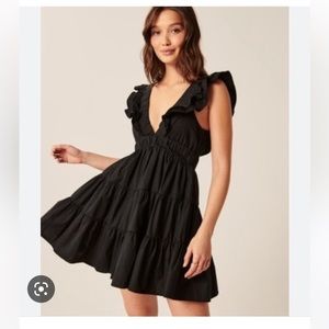 Ruffle Tiered Mini Dress